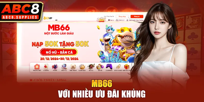 MB66 với nhiều ưu đãi khủng